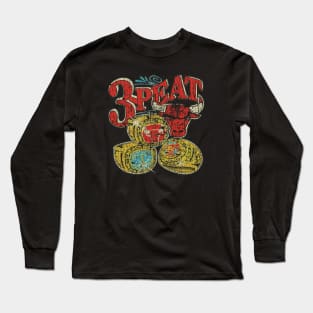 Chicago 3-Peat 1993 Long Sleeve T-Shirt